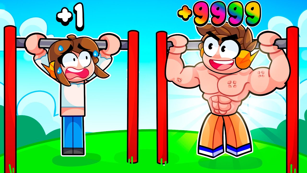 SIMULADOR de ACADEMIA no Roblox!