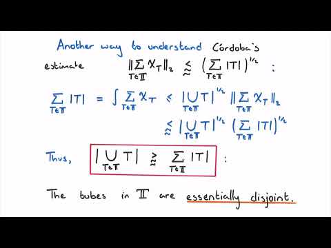 Jonathan Hickman "Kakeya maximal estimates via real algebraic geometry"