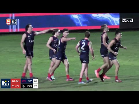 Norwood's Jacob Kennerley kicks the sealer - Rd 19 Hostplus SANFL Snapshot