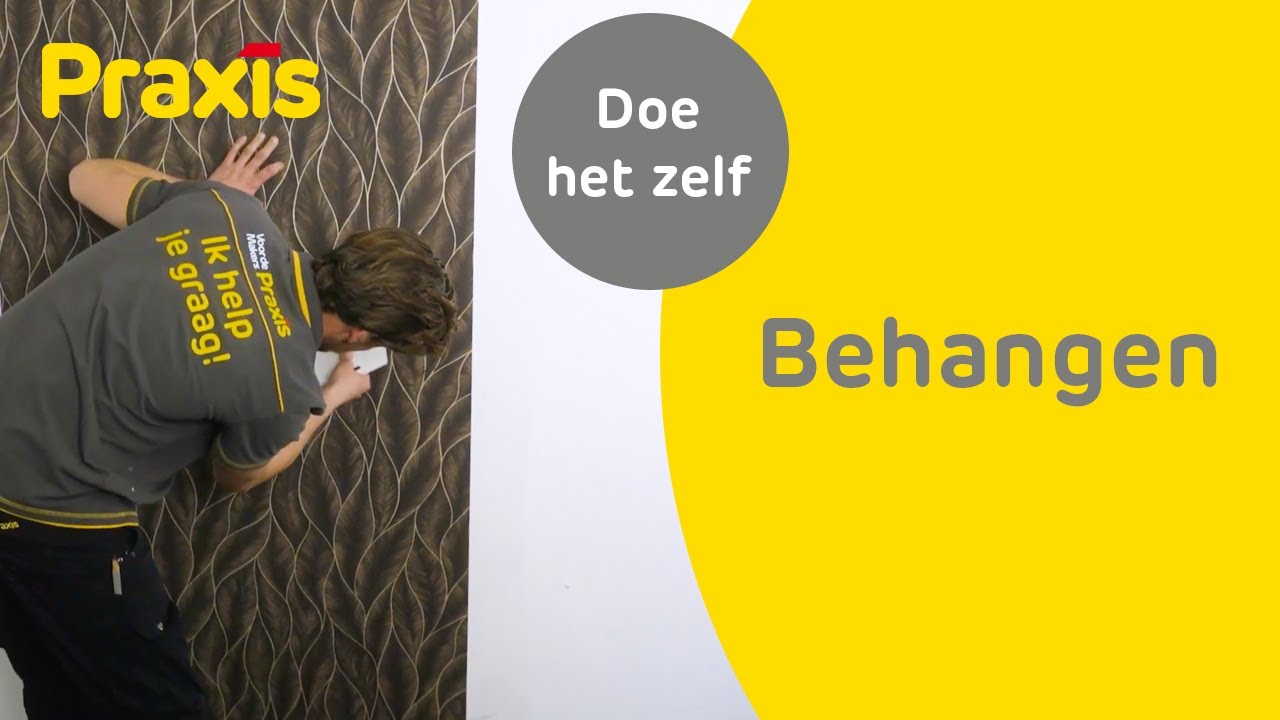 Zelf je muur behangen