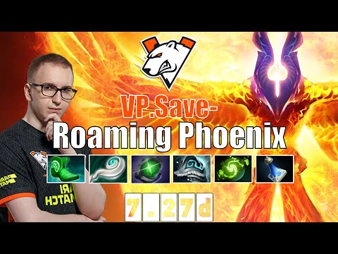 Phoenix | VP.Save- | Roaming/Soft Support Phoenix | 7.27d Gameplay Highlights
