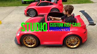 Power wheels grudge match racing 24 volt vs stock 12 volt