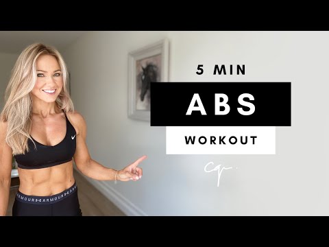 12 Minute 4x4 Abs Workout at Home No Equipment Caroline Girvan