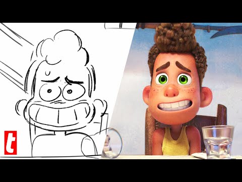 Behind The Scenes Of Disney's Animated Movie Luca