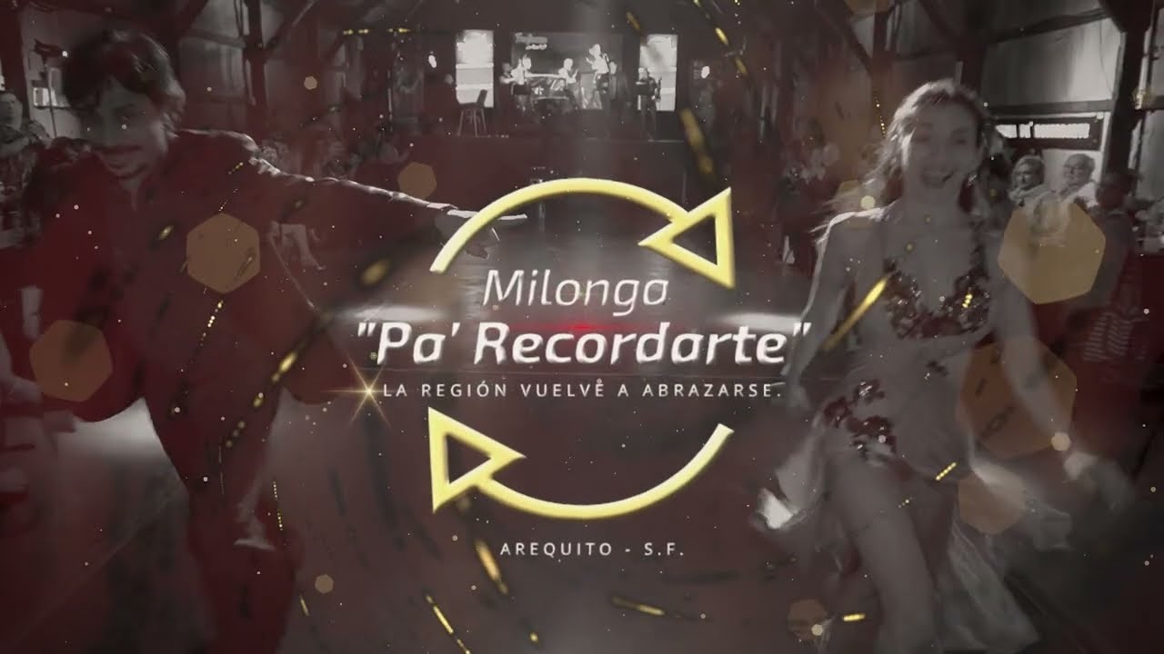 Gaston Torelli, Gri Montanaro y Tanguarro en Milonga Pa Recordarte - Sextango-Arequito 23/09/2023