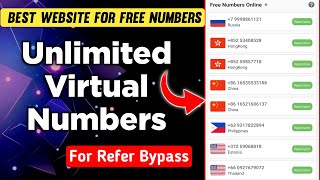 Best Website for Virtual Phone Numbers | virtual number for otp | TECH Light
