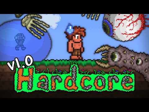 I Survived 100 Days in Terraria 1.0 Hardcore