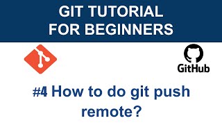 How to do git push remote branch?