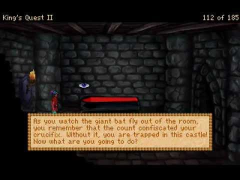 Let's Play King's Quest II (VGA) - 10 - Vampire's Quest??