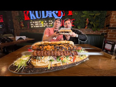 The biggest kebab of my career? 😳 XXL KUDRET Kebab Bread PREMIERE 🥙🔥