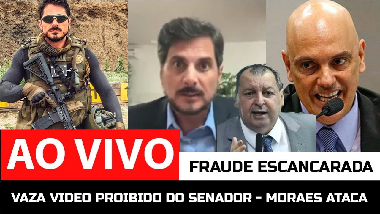 VEJA ANTES QUE O STF DERRUBE - SENADOR EXPOEM TODO O ESQUEMA SUJO E VIRA ALVO DE MORAES