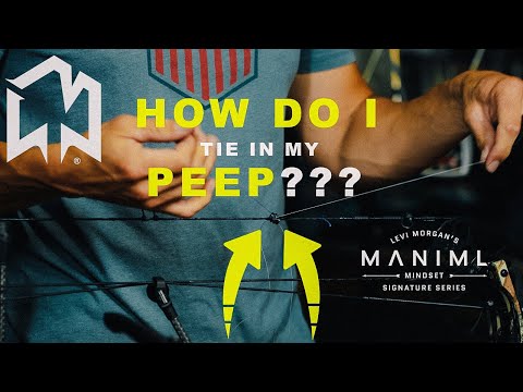 A BETTER way to tie in a PEEP!