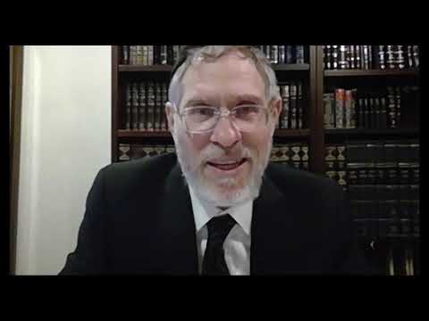 Rabbi Elchanan Adler KMS Pesach Shiur 5780 - In memory of Dr. Allen Gaisin