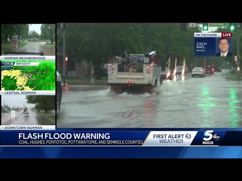 Flooding in Norman