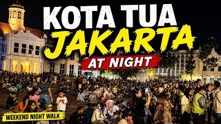 Download lagu Kota Tua Jakarta at Night 🇮🇩 Weekend Night Walk 2026 mp3