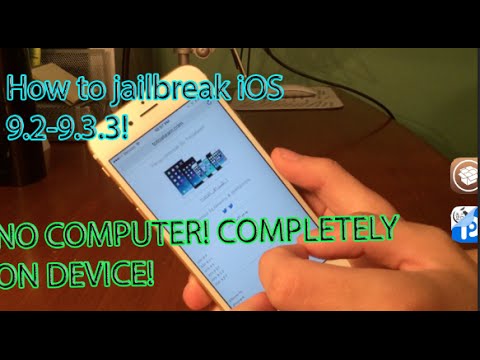 How to jailbreak iOS 9.2-9.3.3 NO COMPUTER! COMPLETELY ON DEVICE!