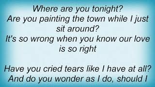 Aretha Franklin - I Wonder (Where Are You Tonight) Lyrics
