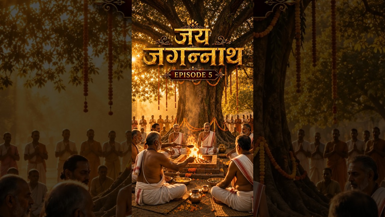 जय जगन्नाथ Episode 5: भगवान जगन्नाथ का शरीर कब बदला जाता है,बिजली बंद कर नई मूर्ति में क्या रखा जाता