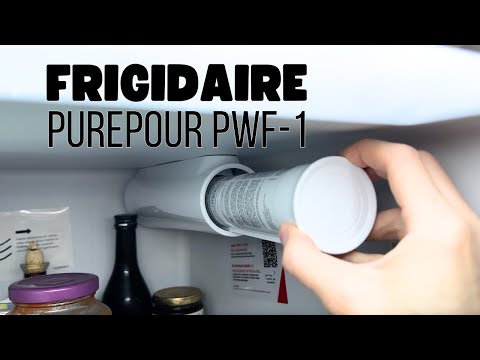 Frigidaire PWF-1 PurePour Filter Installation + Demo (on Model GRSS2352AF4)