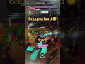 Brigging hard vs Brigging too hard is a fine line #overwatch2 #overwatchps #gaming #brigitte #ow2