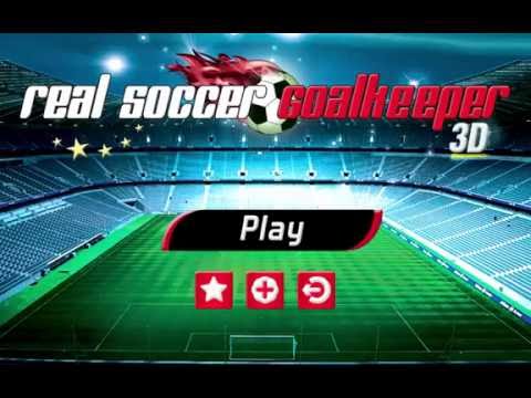 Real Soccer Goalkeeper 3D Video