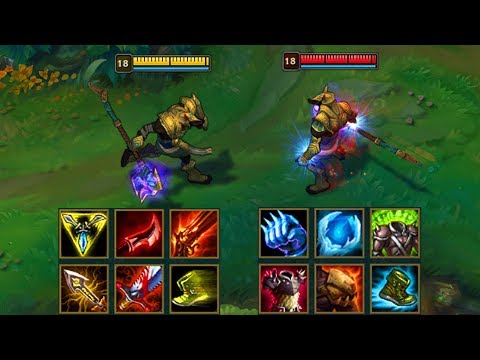 100% CRIT NASUS vs FULL TANK NASUS FULL BUILD - 1000+ STACKS (Q)