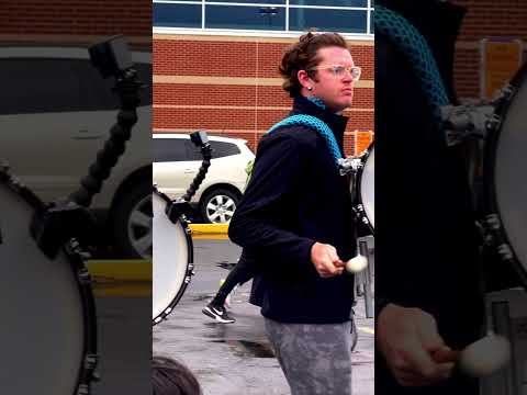 WOW...This is WORLD CLASS!! Pulse Percussion 2023 Drumline - BASS FEATURE #shorts