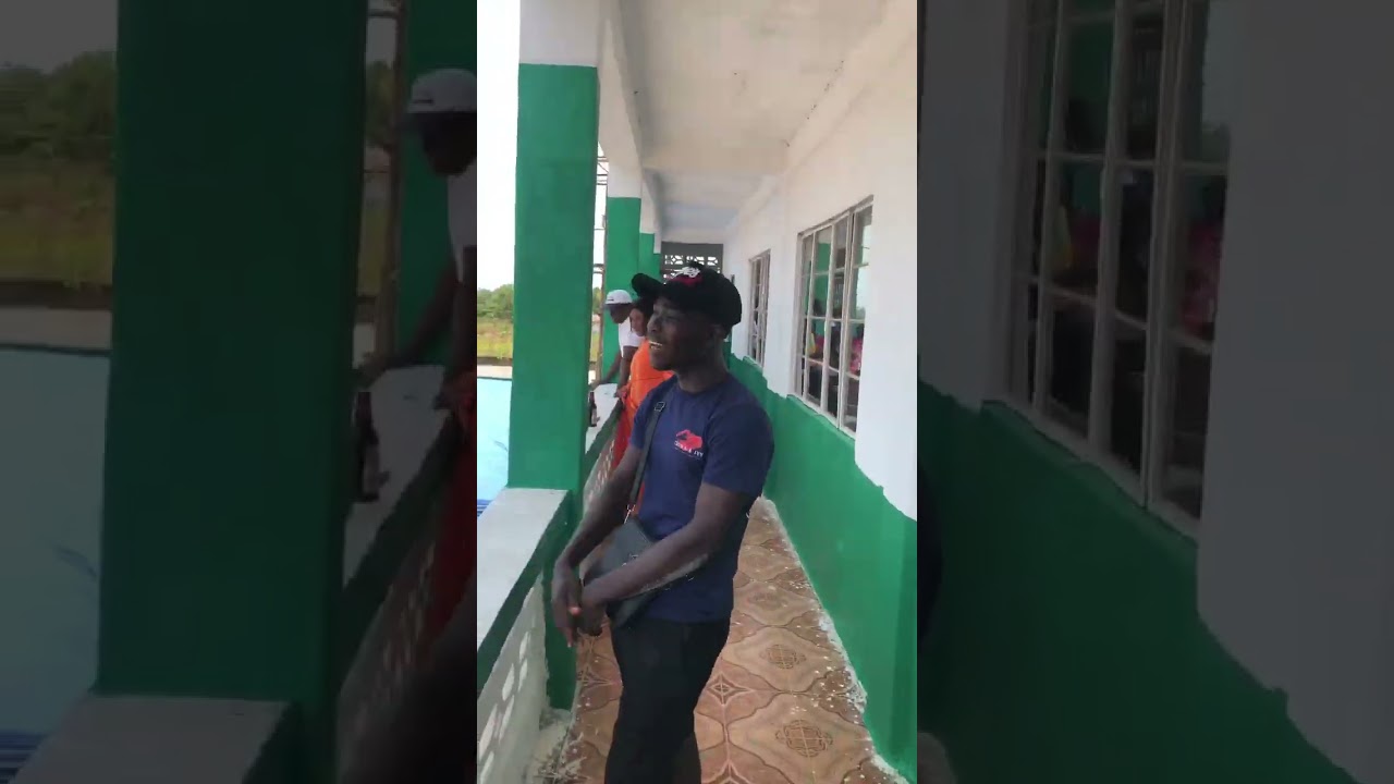 SM DE EDITOR at the Port Loko school of Nursing matuculation ceremony