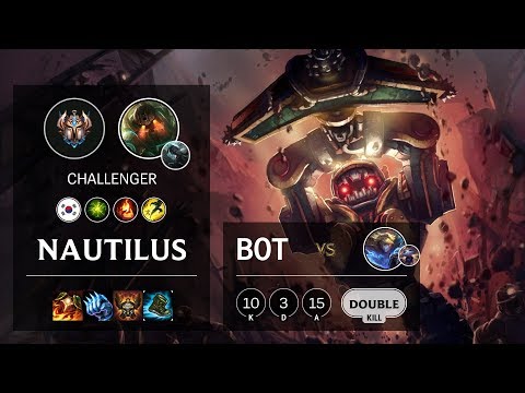 Nautilus Bot vs Ezreal - KR Challenger Patch 10.6