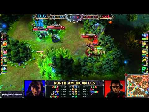 CLG vs coL - LCS 2013 NA Spring W3D2 (English)