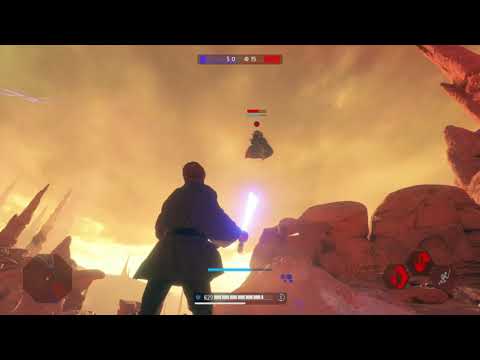 Kenobi / Redeemed Vader Heroes vs Villains Battlefront II