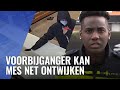 Man zwaait met mes tijdens overval op fastfoodrestaurant