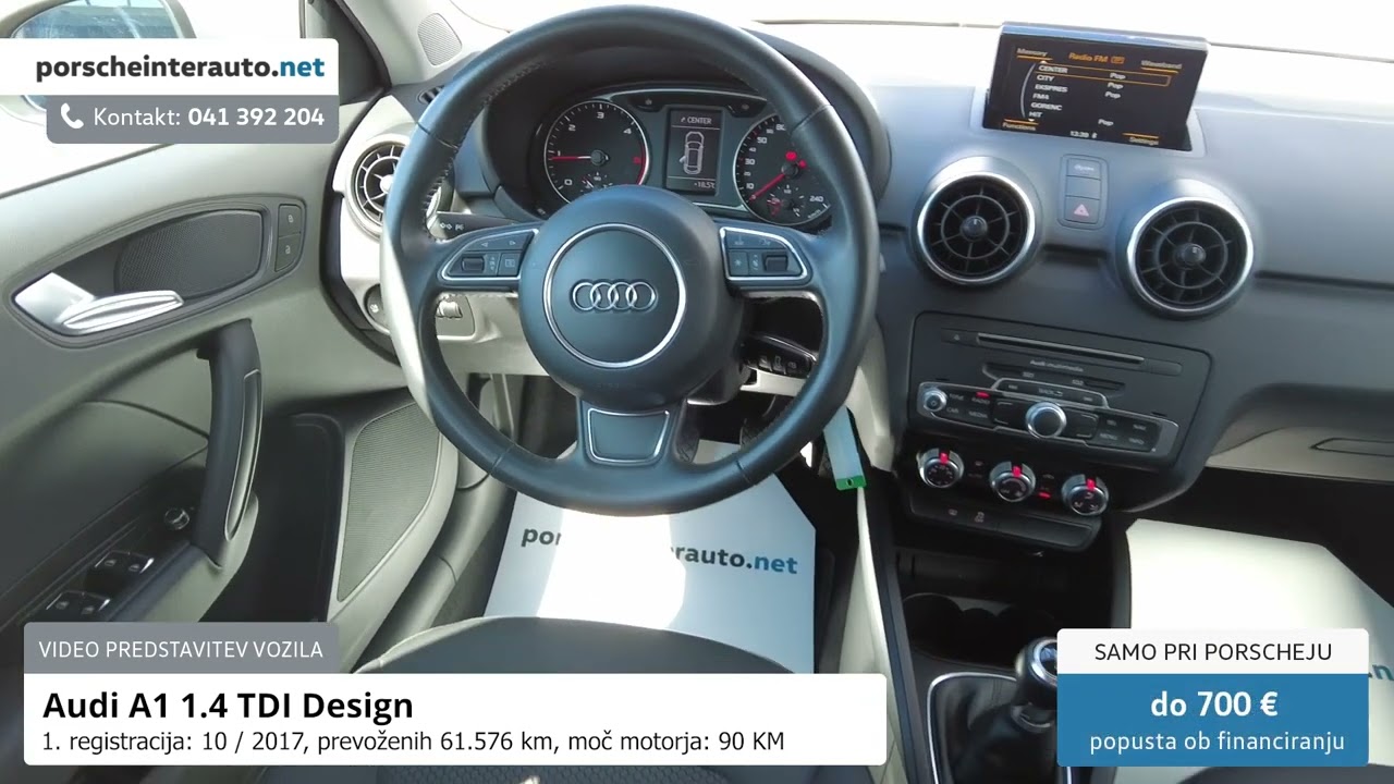 Audi A1 1.4 TDI Design - ATRAKTIVEN