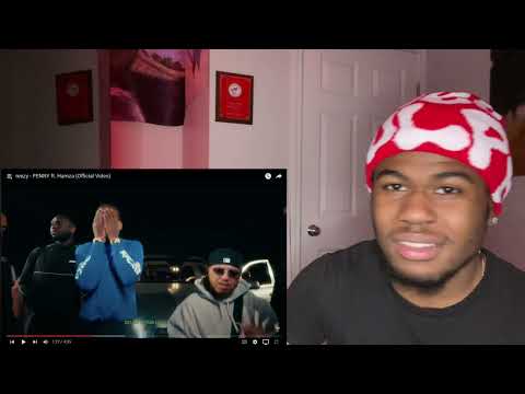 WHAT TYPE OF FLOW IS THIS!!!!! reezy - PENNY ft. Hamza (Official Video) (((*AMERICAN* REACTION)))