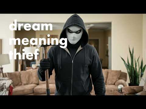 dream meaning thief/dream of a thief in my house/stealing /chasing/breaking/attacking