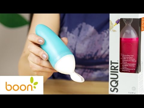 Boon Squirt - Łyżeczka z zasobnikiem