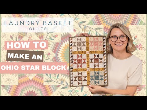 How To Make and Ohio Star Block - FREE Quick and Simple Tutorial!