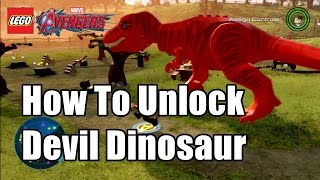 How To Unlock Devil Dinosaur LEGO Marvel