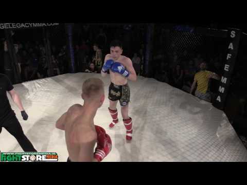 Nauris Bartoska v Nathan Duggan - Cage Legacy Kickboxing 2