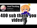 400 Sub Before The Special Video