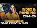 Index And Ranking 2024 Current Affairs 2024 With Mnemonics Parcham Classes
