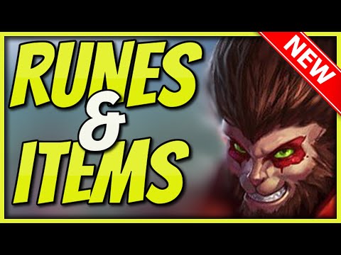 KingKongLoL Shows Runes & Items For NEW Wukong Rework