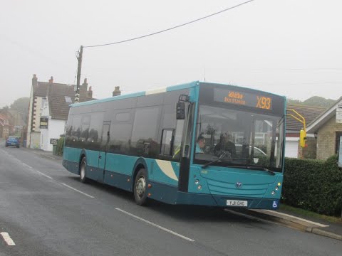 [ZF] [THRASH] Arriva North East 4726 YJ11GHG on X93 to Whitby 20170630 Part 1