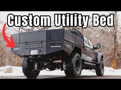 We Built The Ultimate Pickup Truck! | Custom Utility Bed on Ram 5500