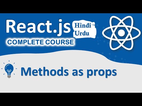 Methods as props in React js | React Complete Training