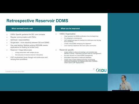 Examples of Capability and Alignment - Reservoir DDMS