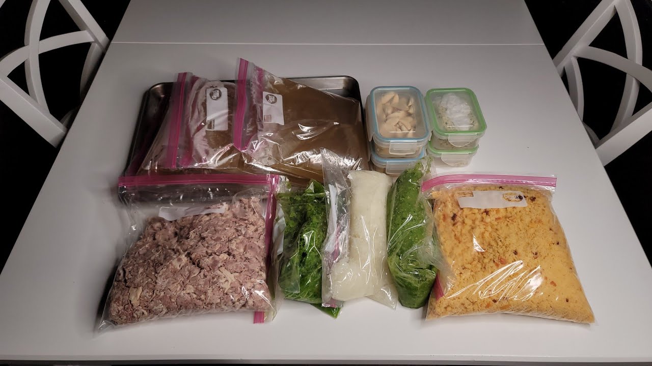 HOLIDAY Food Prep With Me Freezer Prep Ideas