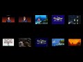 Multiple UK Disney DVD VHS Openings In ONE VIDEO 1