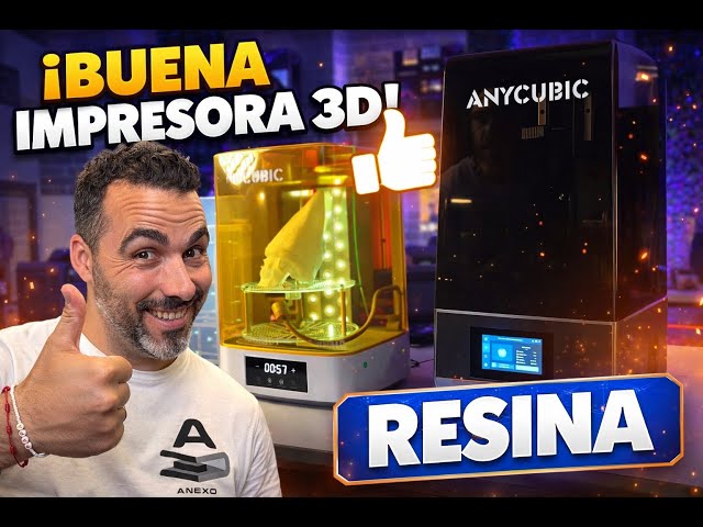 Vídeo relacionado con KOYOFEI 1 placa flexible de resina para impresora 3D Anycubic Photon Mono M7, M7 Pro y Spring Steel Flexible Plate con Base Magnética para Photon Mono