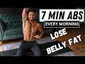 7 MIN MORNING ROUTINE TO LOSE BELLY FAT | Rowan Row